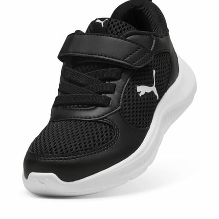 PUMA Çocuk Ayakkabı 40058004 Racer 2 AC+ PS  Siyah Beyaz