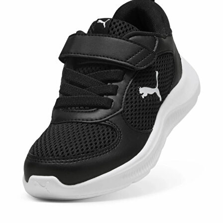 PUMA Çocuk Ayakkabı 40058004 Racer 2 AC+ PS  Siyah Beyaz
