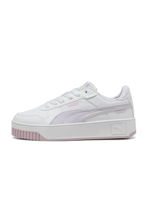 Puma Carina Street BeachFloralsJr 400653 01 Kadın Sneaker Ayakkabı Beyaz Lila 36-40 