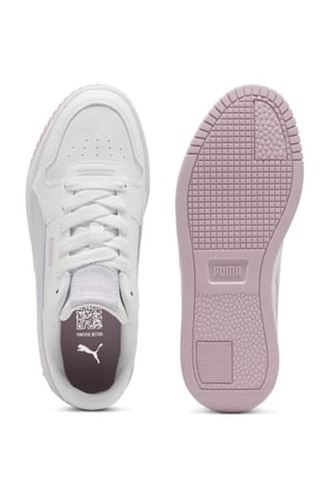 Puma Carina Street BeachFloralsJr 400653 01 Kadın Sneaker Ayakkabı Beyaz Lila 36-40 