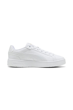 Puma White-Puma White-Puma Gold Erkek Günlük Spor Ayakkabı