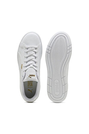 Puma White-Puma White-Puma Gold Erkek Günlük Spor Ayakkabı