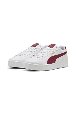 Puma Court Classico 400284 04 Erkek Sneaker Ayakkabı Beyaz Bordo 40-45 