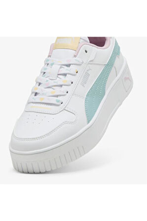 Puma 400884 01 Carina Street Lacey Jr Kadın Sneaker Ayakkabı Beyaz Yeşil 36-40 