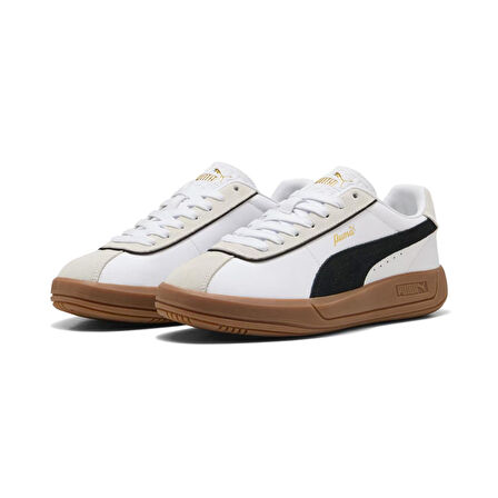 Puma 400364 Club Klassika Spor Ayakkabı Beyaz-Siyah