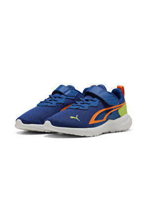 Puma 38738701 All-Day Active Ac+ Ps Çocuk Günlük Spor Ayakkabı SAKS MAVİ