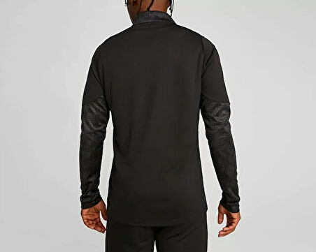 Puma Teamcup Training 1/4 Zip Top Erkek Futbol Uzun Kollu Antrenman Üstü 65916403 Siyah