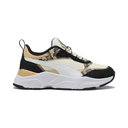 Puma 400693 Cassia Snake Chic Spor Ayakkabı Krem