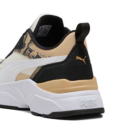 Puma 400693 Cassia Snake Chic Spor Ayakkabı Krem