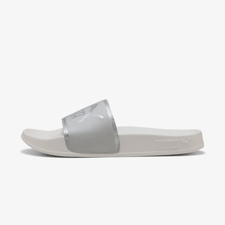 Puma Leadcat 2 0 Aqua Metallics Kadın Gri Terlik