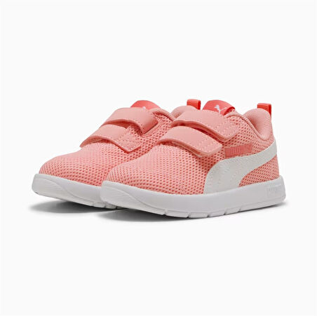 Puma Courtflex V3 Mesh Inf Bebek Pembe Spor Ayakkabı - 398086 07