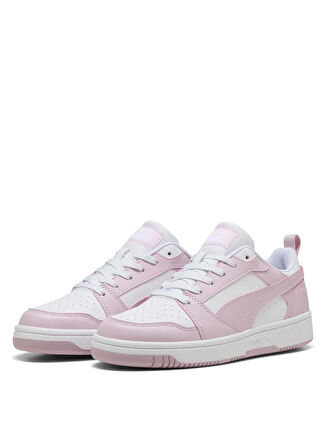 Puma 39232840 Rebound v6 Low PUMA Beyaz - Pembe Kadın Lifestyle Ayakkabı