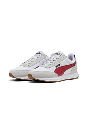 Puma R78 Lightwind 400267 04 Erkek Yürüyüş ve Koşu Ayakkabısı Beyaz Kırmızı 40-45 