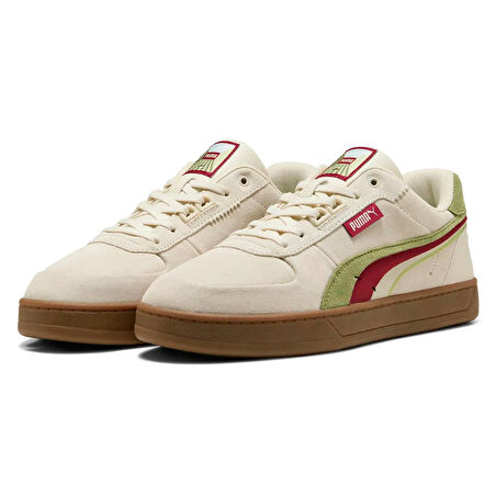 Puma Caven 2.0 Lux Greenside Beyaz Erkek Sneaker/Spor Ayakkabı - 400711 01
