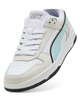 Puma Beyaz - Krem Erkek Çocuk Yürüyüş Ayakkabısı 38735017-RBD Game Low Jr Vapor Gray