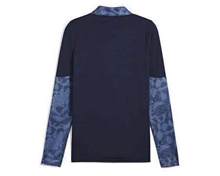 Puma Teamcup Traınıng 1/4 Zıp Top Erkek Futbol Uzun Kollu Antrenman Üstü 65916406 Lacivert