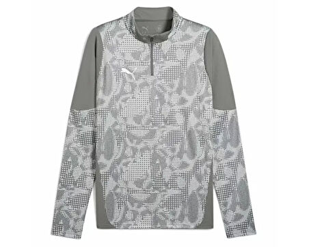 Puma Teamcup Training 1/4 Zip Top Erkek Futbol Uzun Kollu Antrenman Üstü 65916413 Renkli