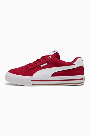 Unisex Court Classic Vulcanised Sneakers - Kırmızı | 43