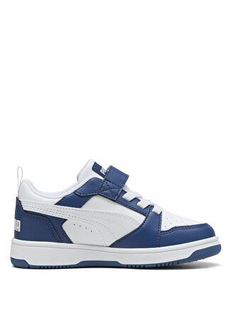 Puma Beyaz - Mavi Erkek Çocuk Yürüyüş Ayakkabısı 39741921-Puma Rebound V6 Lo AC+ PS