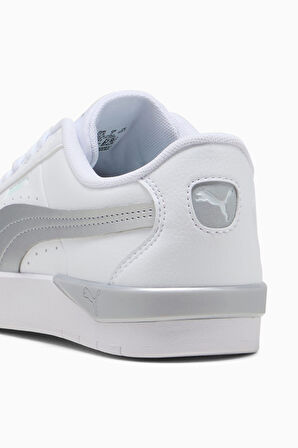 Kadın Jada Klasik Aqua Metalik Sneakers - Beyaz | 36