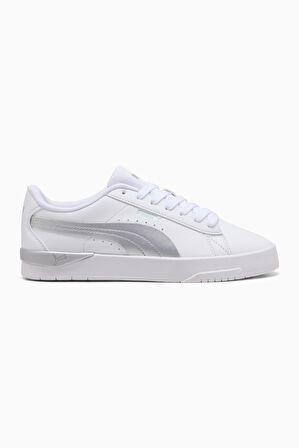 Kadın Jada Klasik Aqua Metalik Sneakers - Beyaz | 37,5