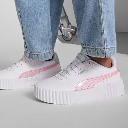 Puma Carina 3.0 Blurry Dreams Jr Kız Çocuk Spor Ayakkabı 40060701