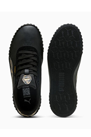 Puma Carina 3.0 Snake Chic 400723 02 Kadın Sneaker Ayakkabı Siyah Altın 36-40 