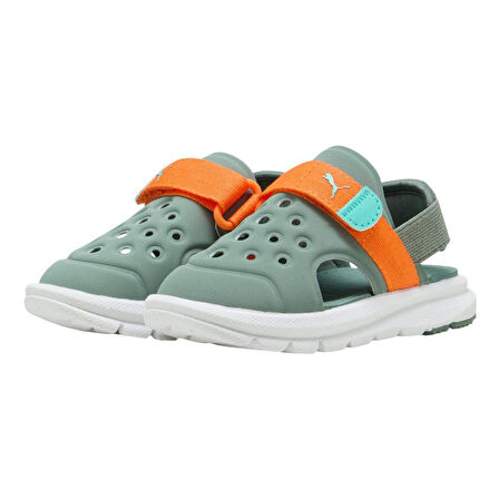 Puma Puma Evolve Sandal AC Inf Çocuk Yeşil Sandalet