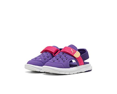 Puma Evolve Sandal Ac inf Bebek Sandaleti 38914816 Mor