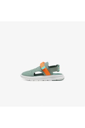 PUMA 39069215 PUMA EVOLVE SANDAL AC GREEN ORANGE ÇOCUK SANDALET