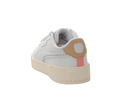 401616-01 Puma Carina 3.0 Bold Elegance Kadın Spor Ayakkabı Beyaz