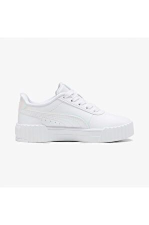 PUMA 40228101 CARINA 3.0 HOLO 2.0 PS WHITE SILVER ÇOCUK SNEAKER