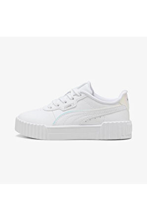 PUMA 40228101 CARINA 3.0 HOLO 2.0 PS WHITE SILVER ÇOCUK SNEAKER
