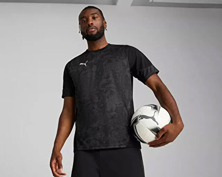 Puma Teamcup Training Jersey Erkek Futbol Tişörtü 65916703 Siyah
