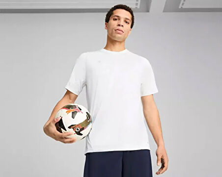 Puma Teamcup Training Jersey Erkek Futbol Tişörtü 65916704 Beyaz