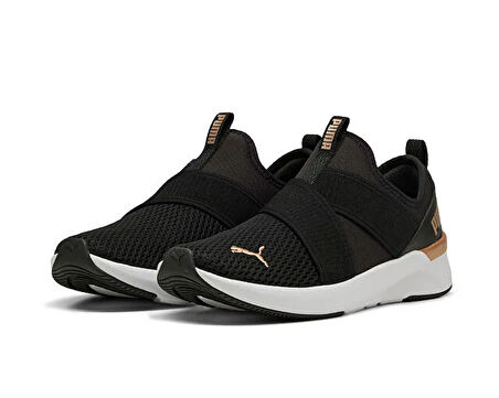 Puma Softride Harli Slip On Wns Unisex Koşu Ayakkabısı 31147101 Siyah