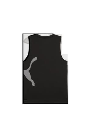 TAD BIG LOGO TANK Erkek Siyah T-Shirt & Polo