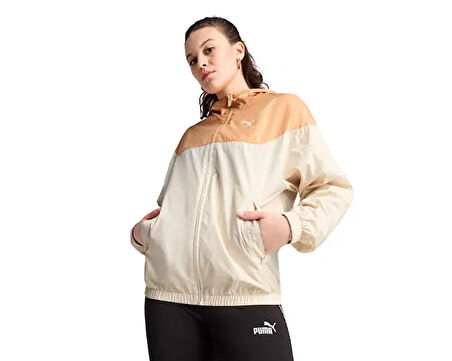 Puma Ess Relaxed Windbreaker Kadın Günlük Rüzgarlık 68513487 Renkli