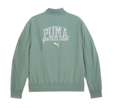 629903-30 Puma Class Bomber Erkek Ceket Yeşil