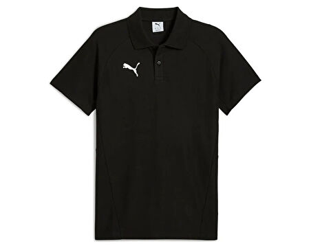 Puma Team Evostripe Polo Erkek Futbol Polo Yaka Tişört 65995203 Siyah