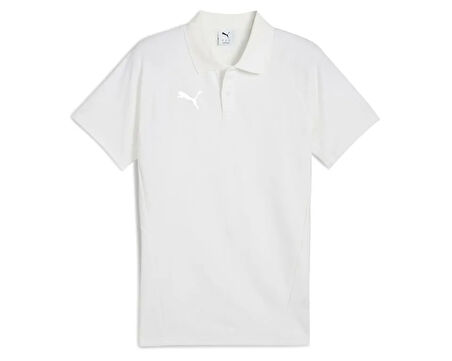 Puma Team Evostripe Polo Erkek Futbol Polo Yaka Tişört 65995204 Beyaz