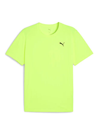 52590838 M TAD ESSENTIALS SOLID CAT Siyah Yuvarlak Yaka Regular Fit Erkek T-Shirt