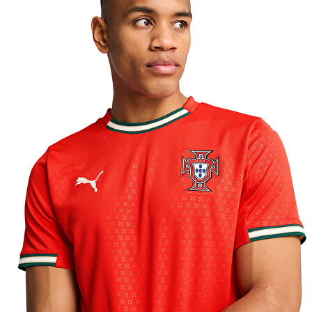Portekiz İç Saha Erkek Kırmızı Futbol Forma 77919001