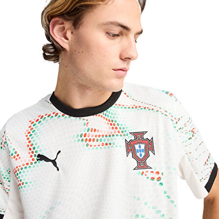 Portekiz Diş Saha Erkek Beyaz Futbol Forma 77920904