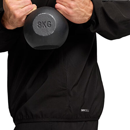 M Tad Tech Erkek Siyah Antrenman Sweatshirt 52601401