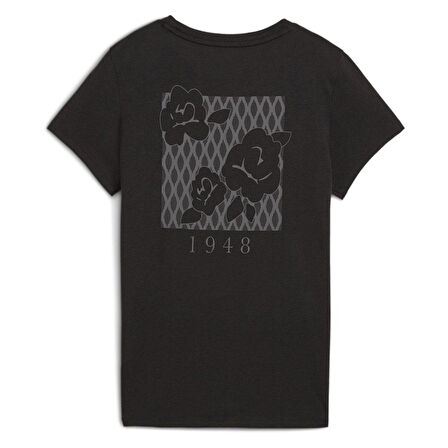 Graphics Train Concept Kadın Siyah Günlük Stil T-Shirt 52655901