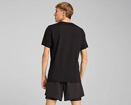 Puma Graphics Seasons Unisex Tee Erkek Koşu Tişörtü 52656701 Renkli