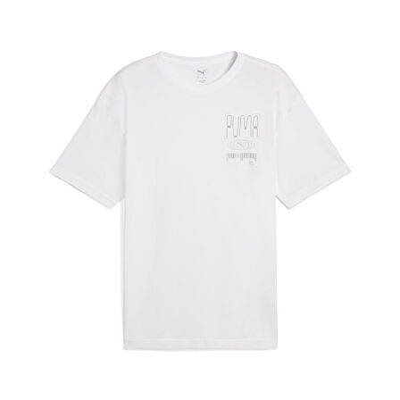 Puma 52657002 M Graphics Train Relaxed Tee Erkek Spor Tişört