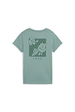 GRAPHICS TRAIN CONCEPT TEE W Green Moon