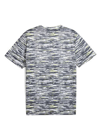 Puma 52671802 M TAD ESSENTIALS AOP Tee P Beyaz Yuvarlak Yaka Regular Fit Baskılı Erkek T-Shirt